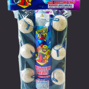 Artillery Shells with Whistling Tails