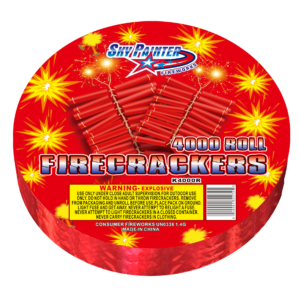 4000 Roll Firecrackers - Sky Painter