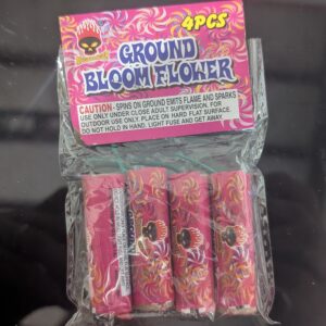 Ground Bloom Flowers 4pk